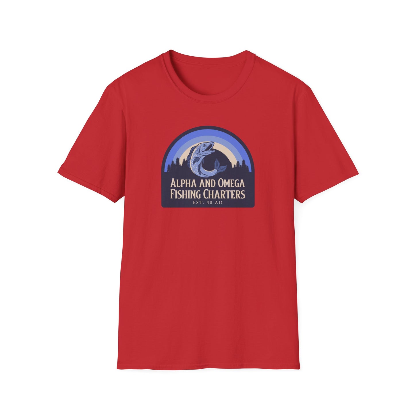 Alpha and Omega Fishing Charters T-shirt
