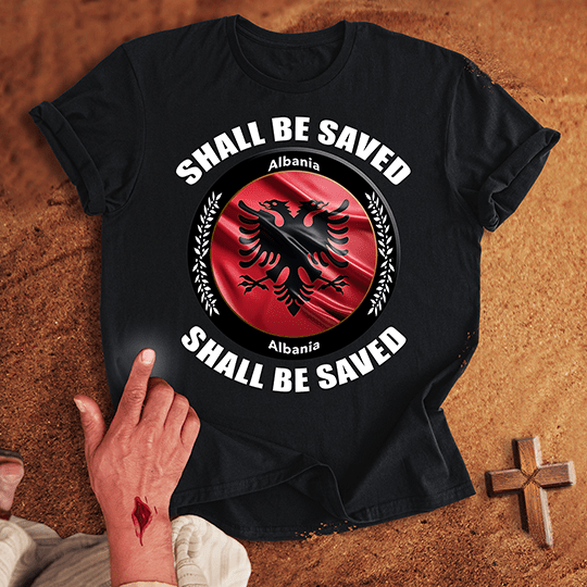Copy Of Afghanistan Shall Be Saved T Shirt - White XL | Biblical & Scripture Inspired Apparel | Jesus Monk