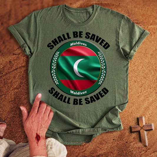 Maldives Shall Be Saved T-shirt