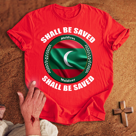 Maldives Shall Be Saved T-shirt