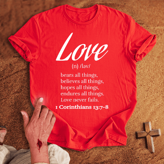 Love (n) /ləv/ T-shirt