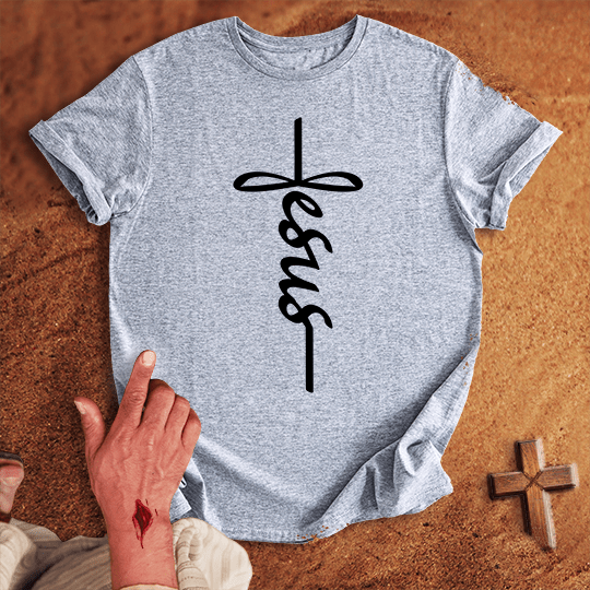 Jesus Word Cross T-shirt