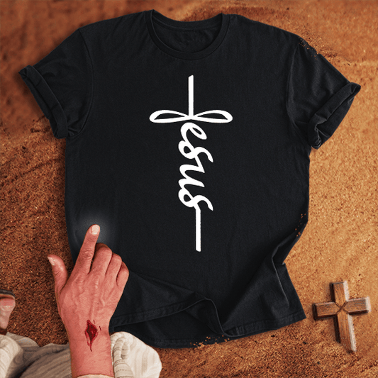 Jesus Word Cross T-shirt