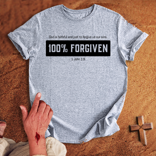 100% Forgiven T-shirt