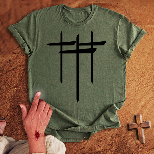 3 Crosses T-shirt