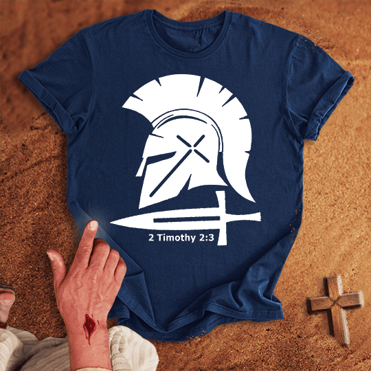 Soldier Of Jesus Christ T Shirt 1 - Black 3XL | Biblical & Scripture Inspired Apparel | Jesus Monk
