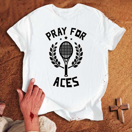 Pray for Tennis Aces T-shirt