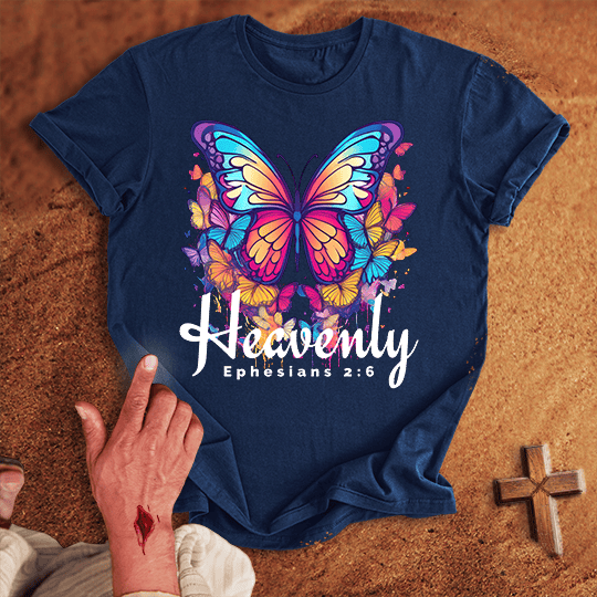 Heavenly T Shirt - Tropical Blue S | Biblical & Scripture Inspired Apparel | Jesus Monk
