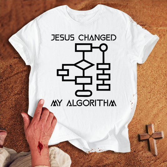 Jesus Changed My Algorithm T-shirt