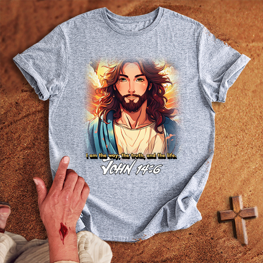 Jesus Anime T-shirt