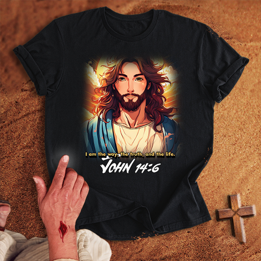 Jesus Anime T-shirt