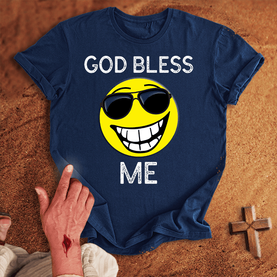 God Bless Me T Shirt - Black 3XL | Biblical & Scripture Inspired Apparel | Jesus Monk