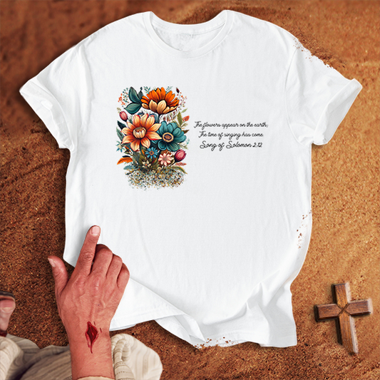 The Flowers Appear T-shirt