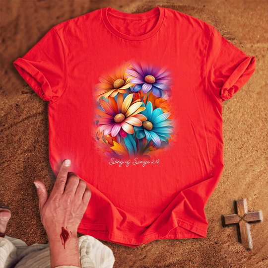 Vibrant Daisy Flowers T-shirt
