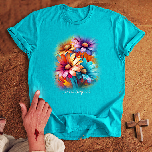 Vibrant Daisy Flowers T-shirt