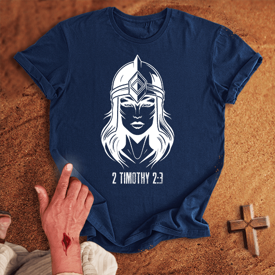 Soldier Of Jesus Christ 9 T Shirt - Military Green S | Biblical & Scripture Inspired Apparel | Jesus Monk