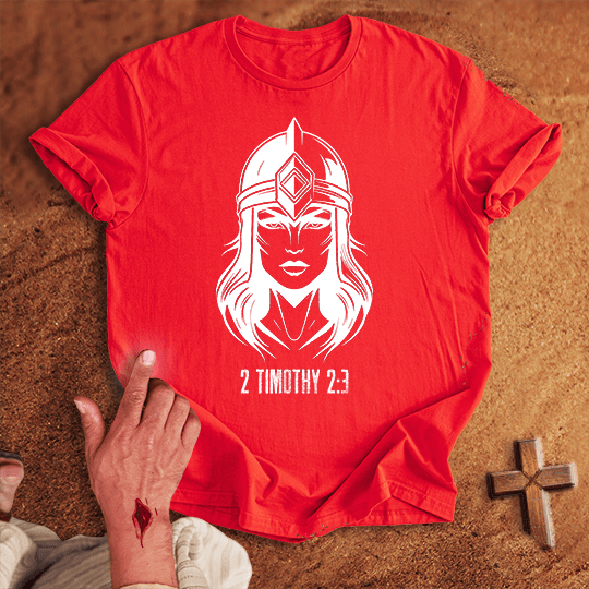 Soldier Of Jesus Christ 9 T Shirt - Military Green M | Biblical & Scripture Inspired Apparel | Jesus Monk