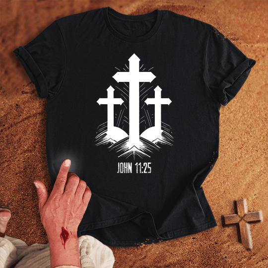 3 Crosses 10 T-shirt