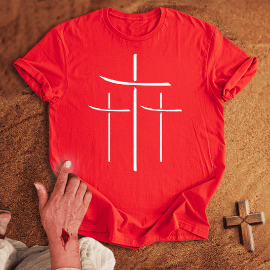 3 Crosses 17 T-shirt
