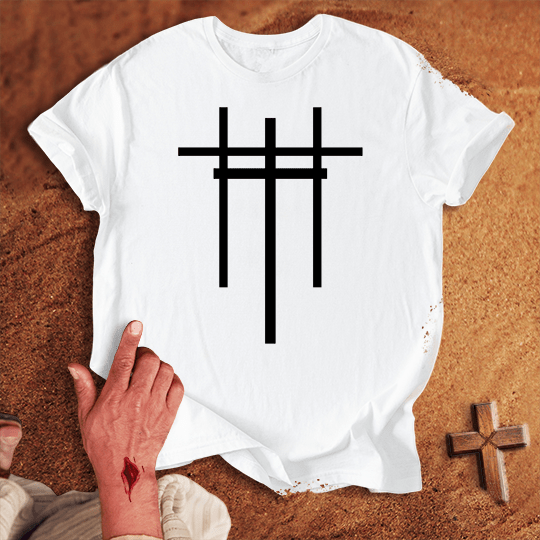 3 Crosses 18 T-shirt
