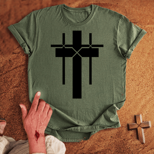 3 Crosses 20 T-shirt