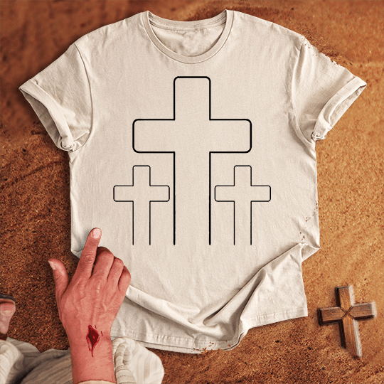 3 Crosses 23 T-shirt