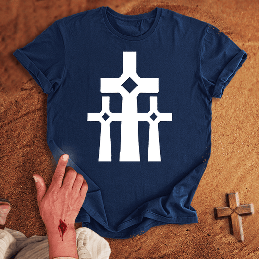 3 Crosses 25 T-shirt