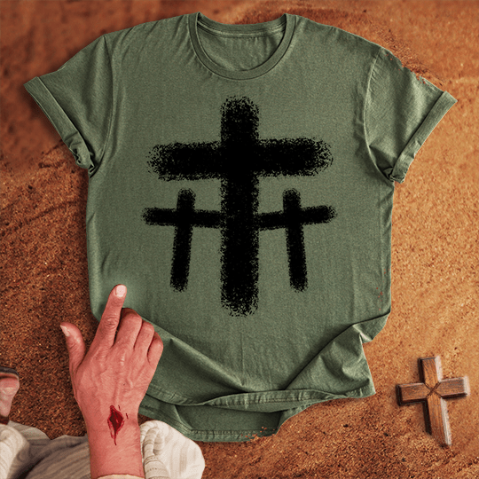 3 Crosses 27 T-shirt