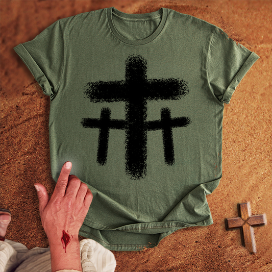 3 Crosses 27 T-shirt