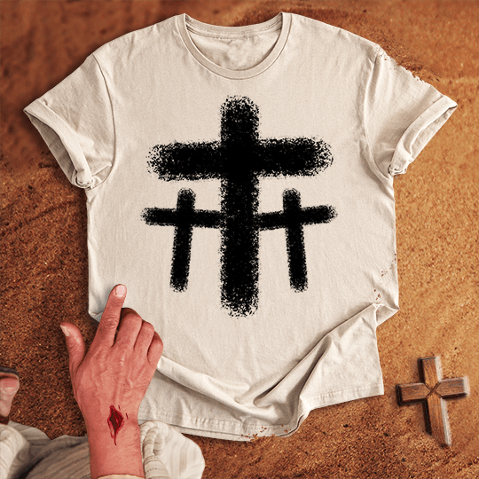3 Crosses 27 T-shirt