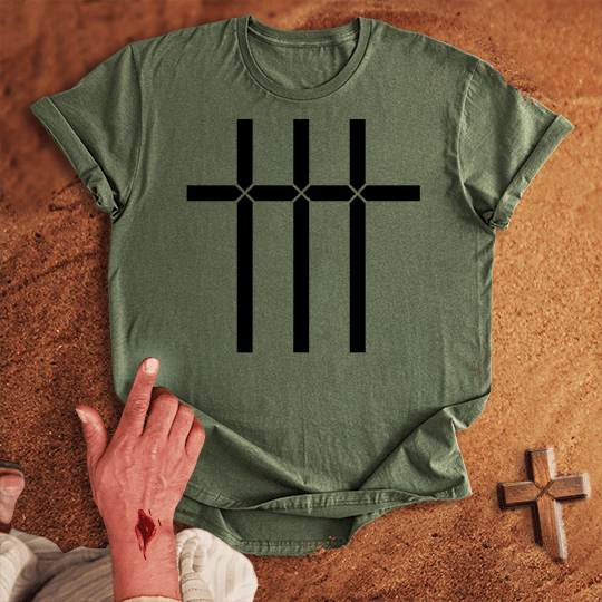 3 Crosses 28 T-shirt