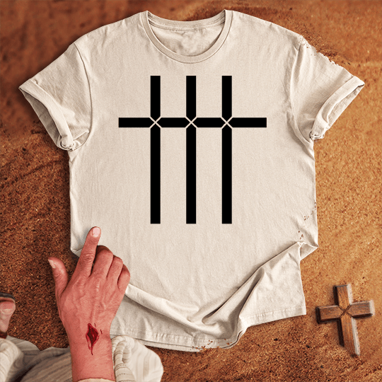 3 Crosses 28 T-shirt