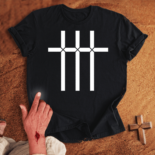 3 Crosses 28 T-shirt