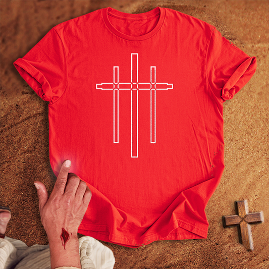 3 Crosses 30 T-shirt