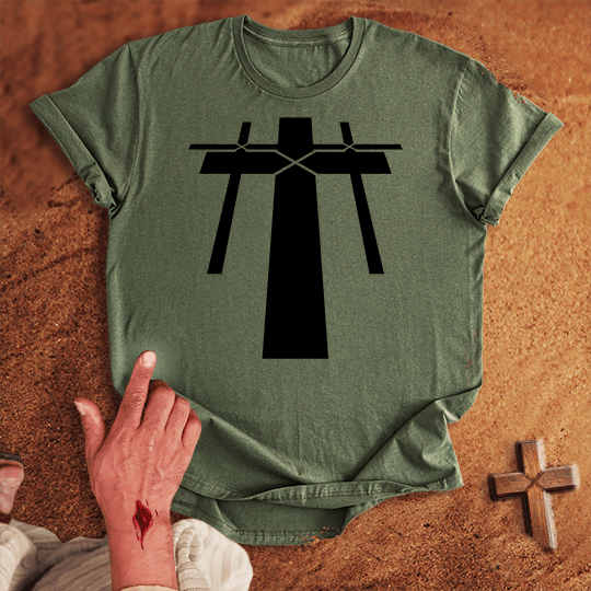 3 Crosses 32 T-shirt