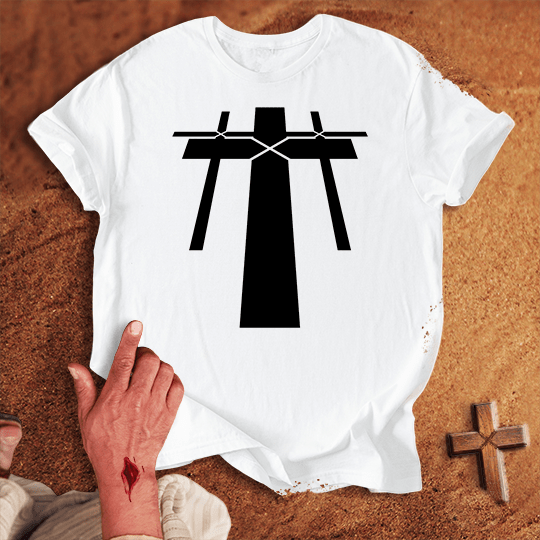 3 Crosses 32 T-shirt