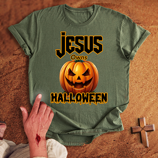 Jesus Owns Halloween T-shirt