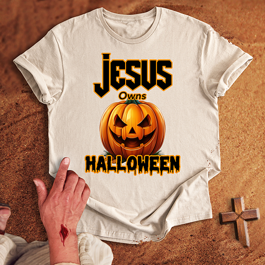 Jesus Owns Halloween T-shirt