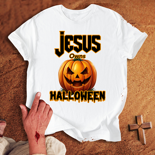 Jesus Owns Halloween T-shirt