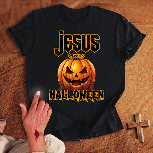 Jesus Owns Halloween T-shirt