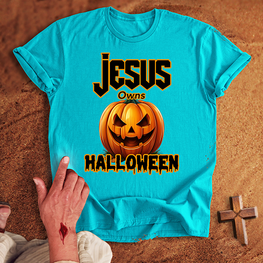 Jesus Owns Halloween T-shirt