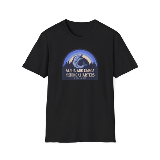 Alpha and Omega Fishing Charters T-shirt